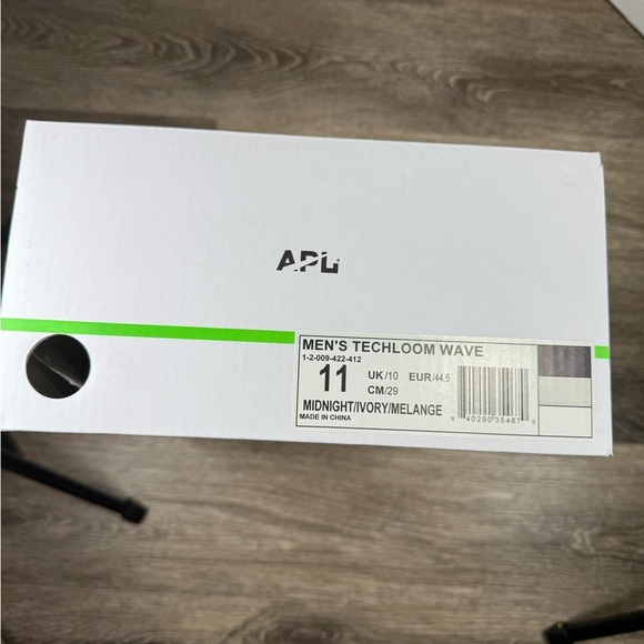 Athletic Propulsion Lab APL Shoes Men Sz11 Running Shoes Techloom Wave Midnight - Picture 7 of 7